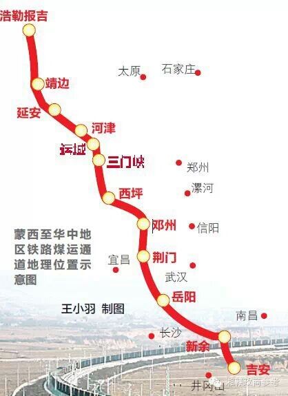 蒙华铁路平江段       平江段作为蒙华铁路岳阳至吉安段线路的组成